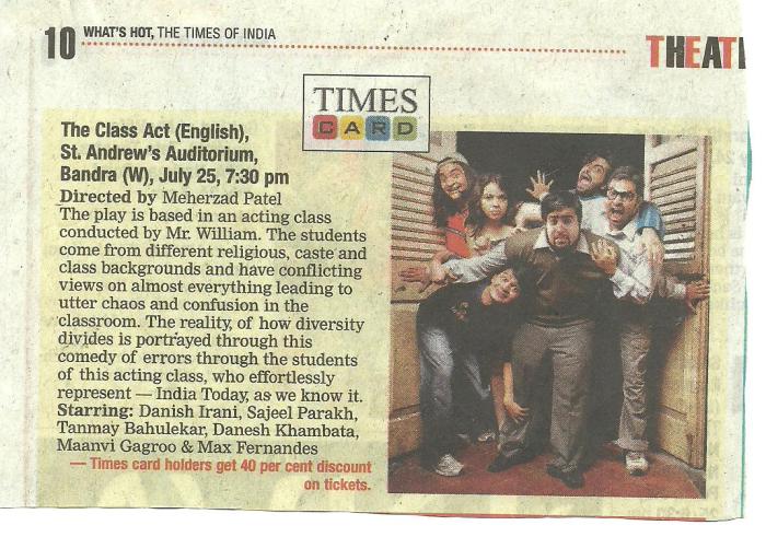 Bombay Times - 25 july 2010
